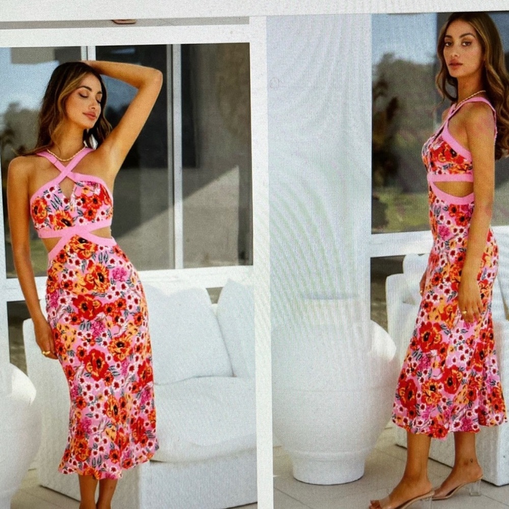 Hello Molly flower dress